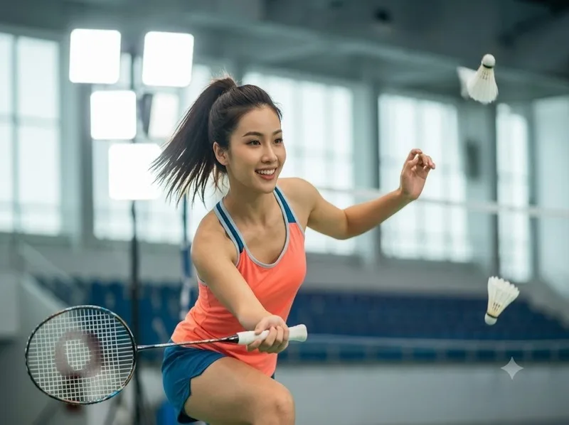 Chơi cầu lông thường xuyên giúp tăng mức vận động, tiêu hao năng lượng và hỗ trợ kiểm soát cân nặng khi kết hợp chế độ ăn hợp lý.