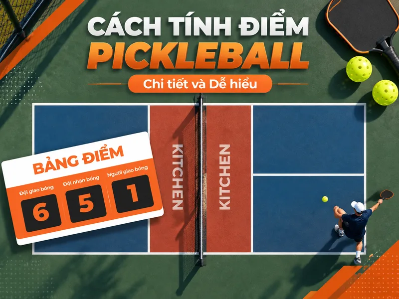 Người chơi cần nắm rõ hệ thống giao bóng, quyền ghi điểm và cách hô tỷ số trước khi bắt đầu một trận Pickleball.