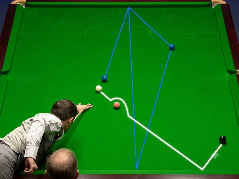 Các cú safety và khả năng tính toán vị trí giúp snooker trở thành cuộc đấu trí đầy chiến thuật.