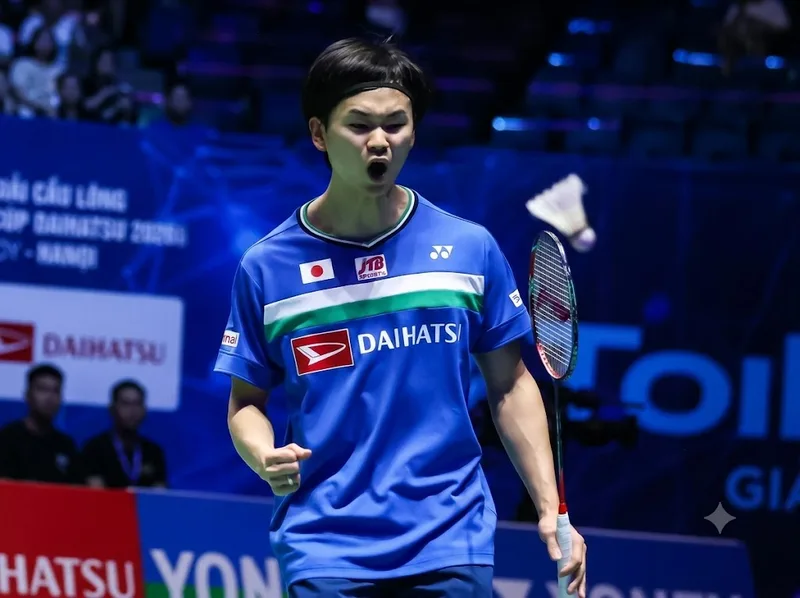 Yuta Watanabe là tay vợt cầu lông Nhật Bản nổi bật ở nội dung đánh đôi